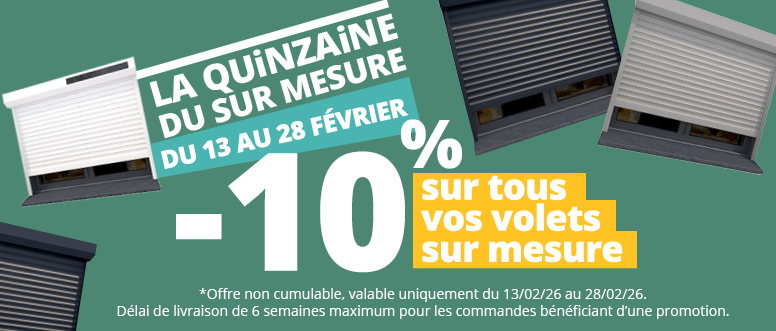 promotion store-volet