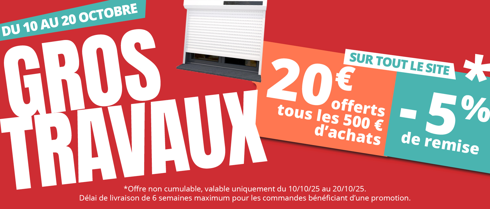 promotion store-volet