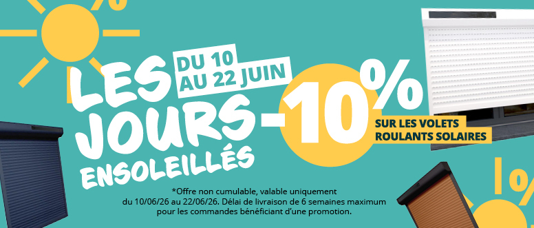 promotion store-volet
