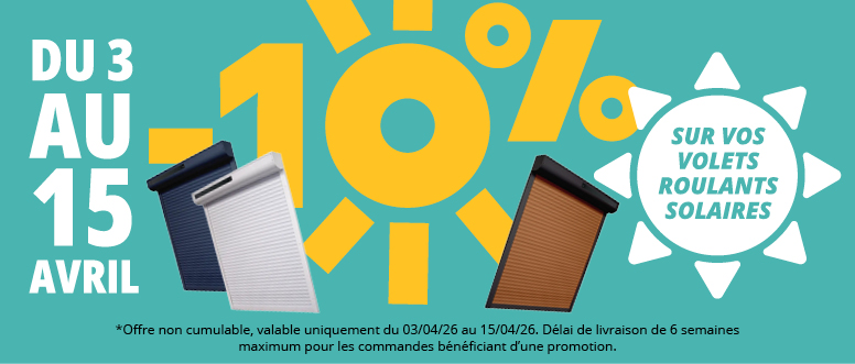 promotion store-volet