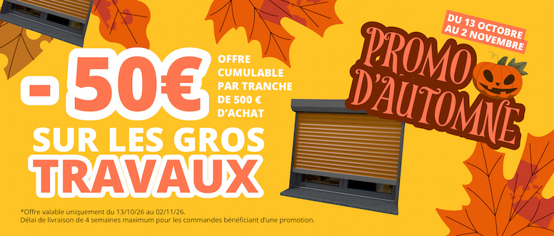 promotion store-volet